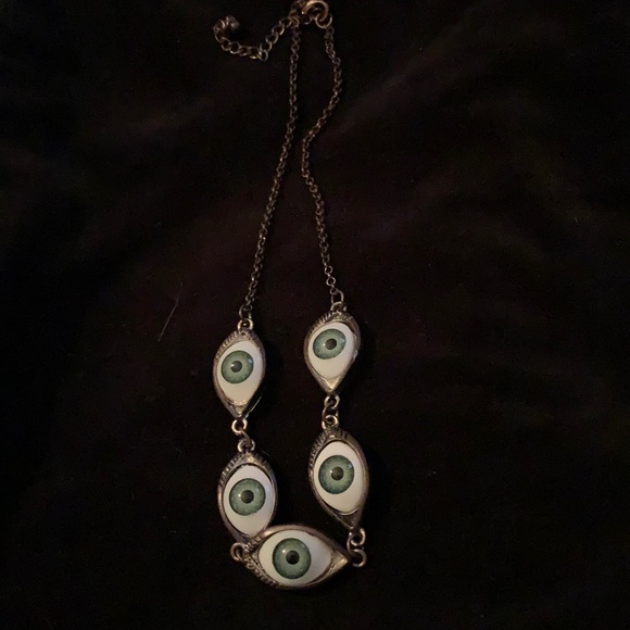 Jewelry - Evil Eye Necklace 18 in long